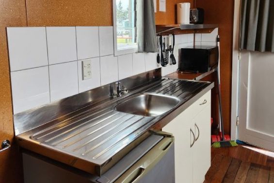 Standard Family Cabin - kitchenette